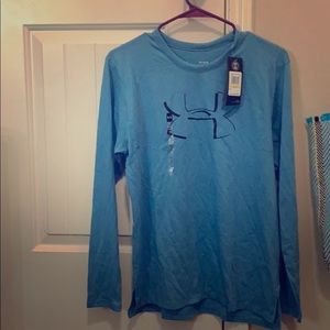 Under Armor Blue Long T-shirt